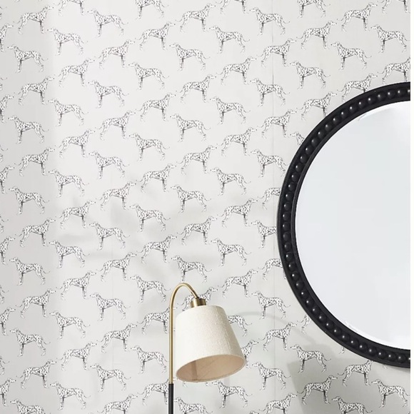 Anthropologie major dog wallpaper new one roll